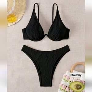 Black Bikini Set L SHEIN